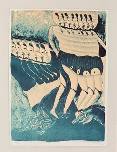 Francisco Toledo (1940-2019) - Lithographie en couleurs sur papier BFK Rives - 1970