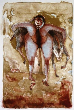Francisco Toledo n10, 1984, Mexican Master Art Original Print Hand-Signed Oaxaca