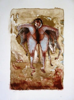 Francisco Toledo n10, 1984, Mexican Master Art Original Print Hand-Signed Oaxaca