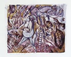 Francisco Toledo n12, 1984, Mexican Master Art Original Print Hand-Signed Oaxaca