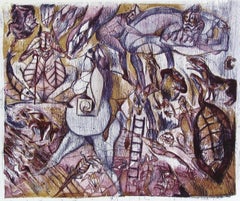 Francisco Toledo n12, 1984, Mexican Master Art Original Print Hand-Signed Oaxaca