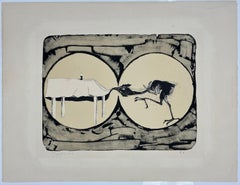 Francisco Toledo, Untitled, Lithograph, 19.7x25.6 in