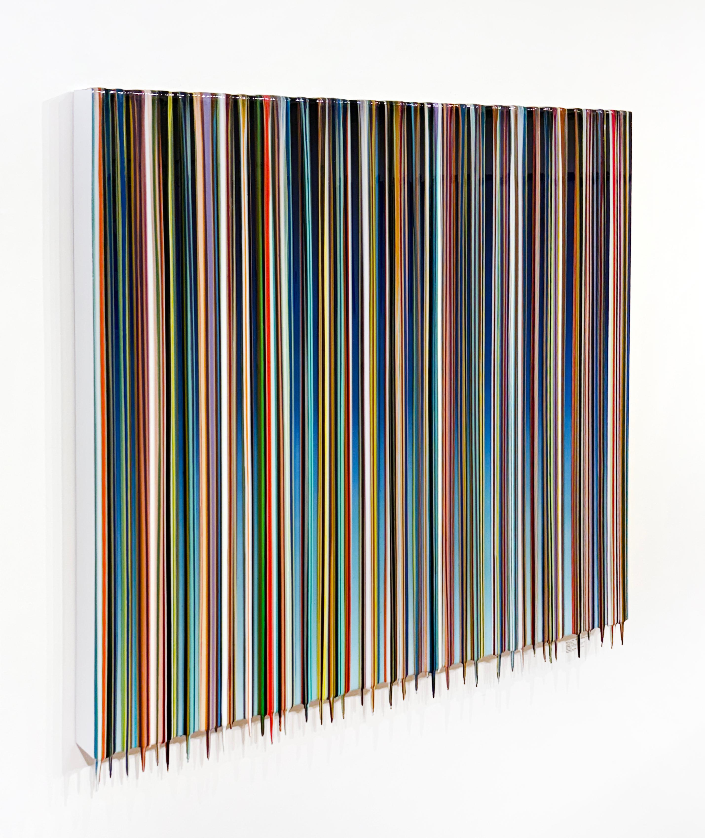 Niveaulos (Grau), Abstract Painting, von Francisco Valverde