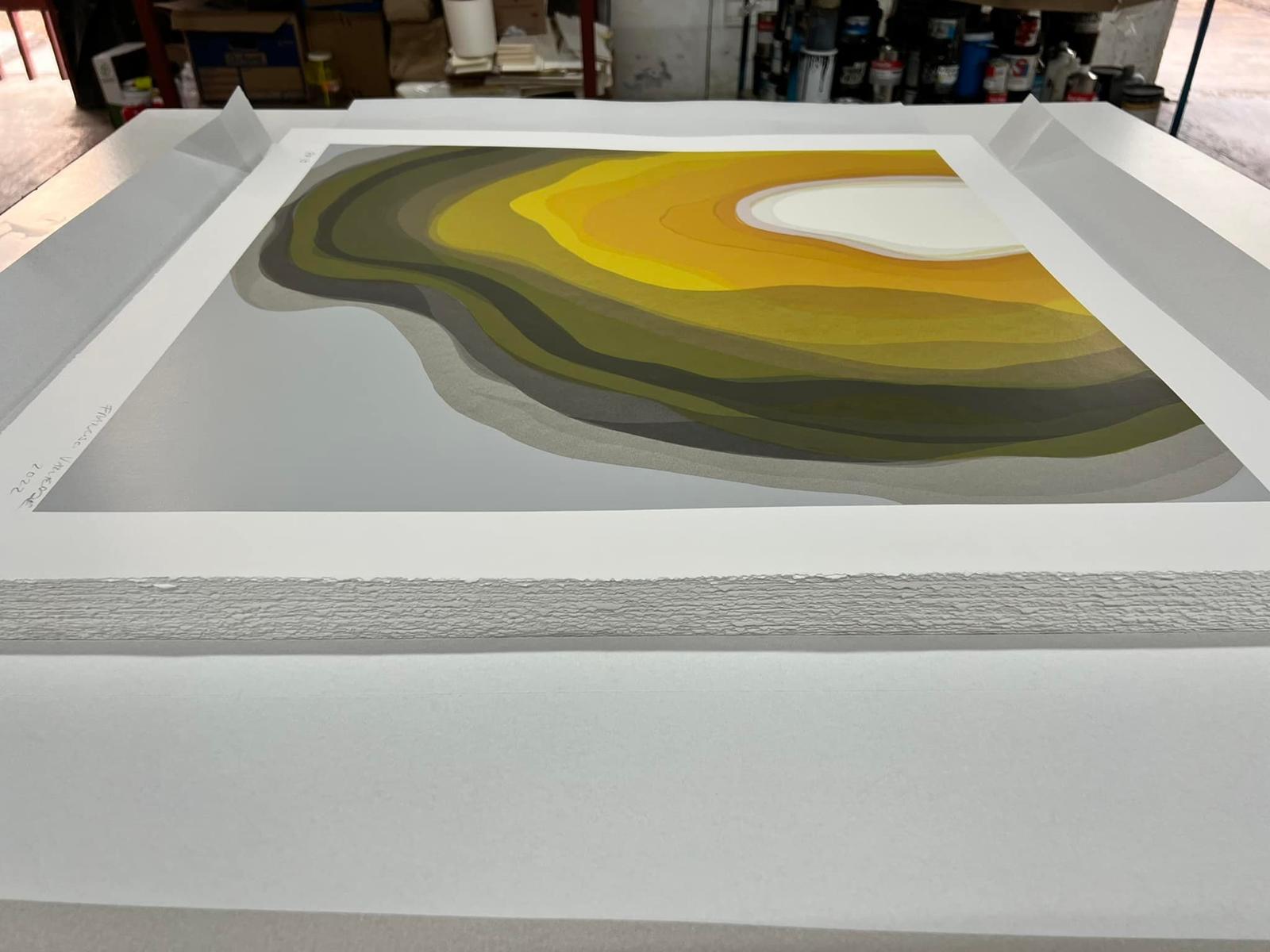 Francisco Valverde, ¨Untitled¨, 2022, Serigrafia, 27,5x27,5 pollici in vendita 1