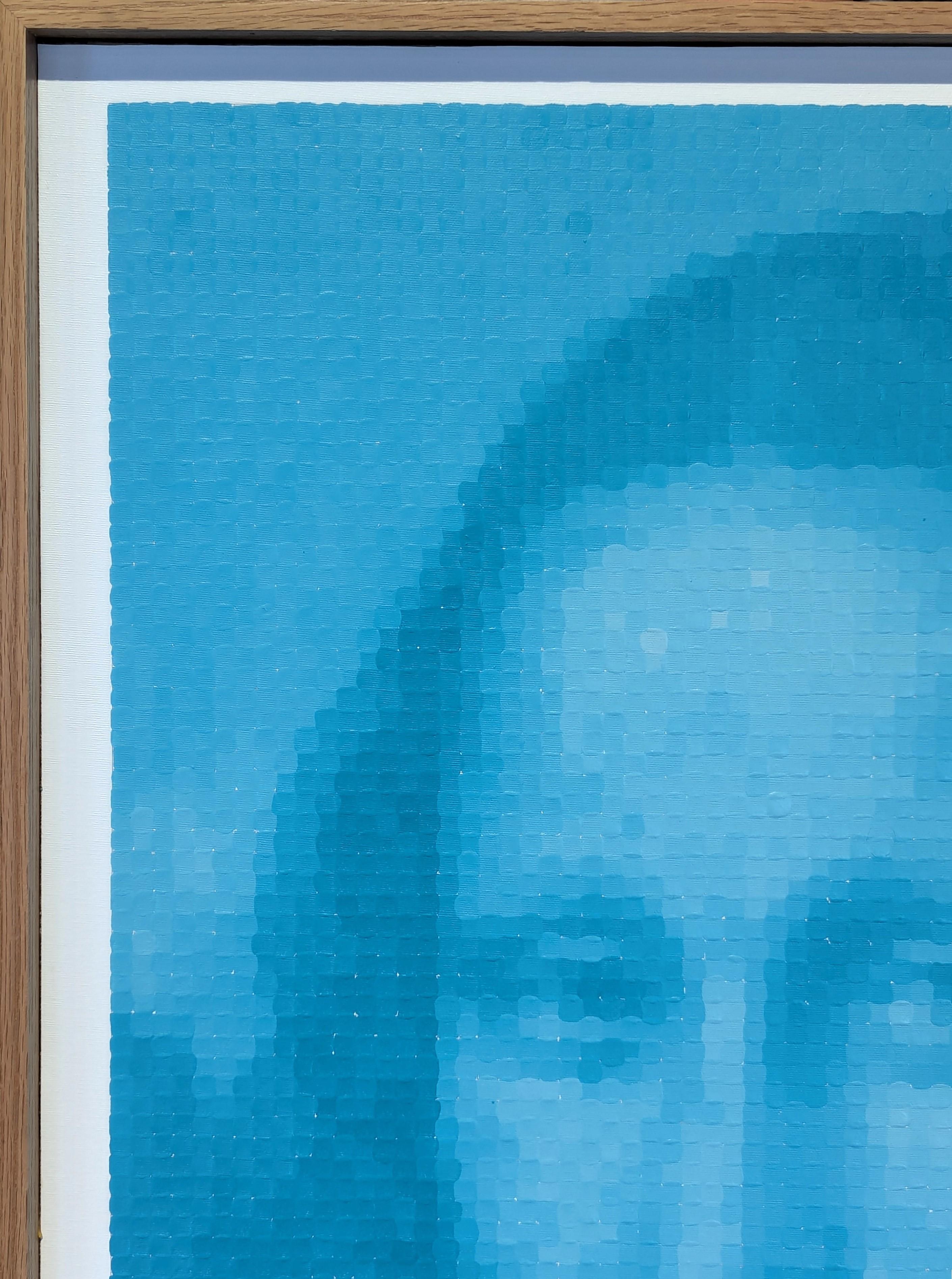 Peinture Pixel Contemporaine 