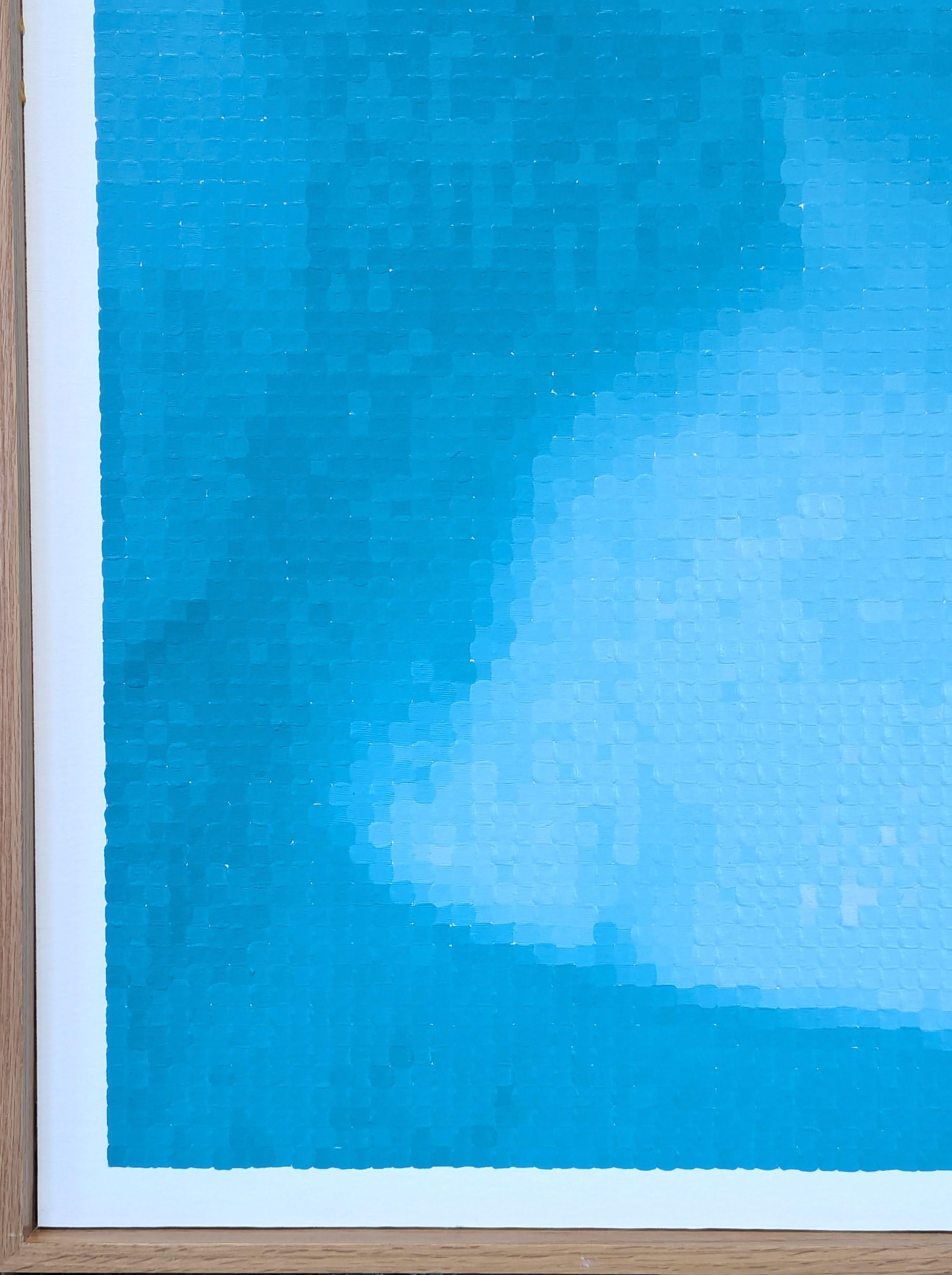 Peinture Pixel Contemporaine 
