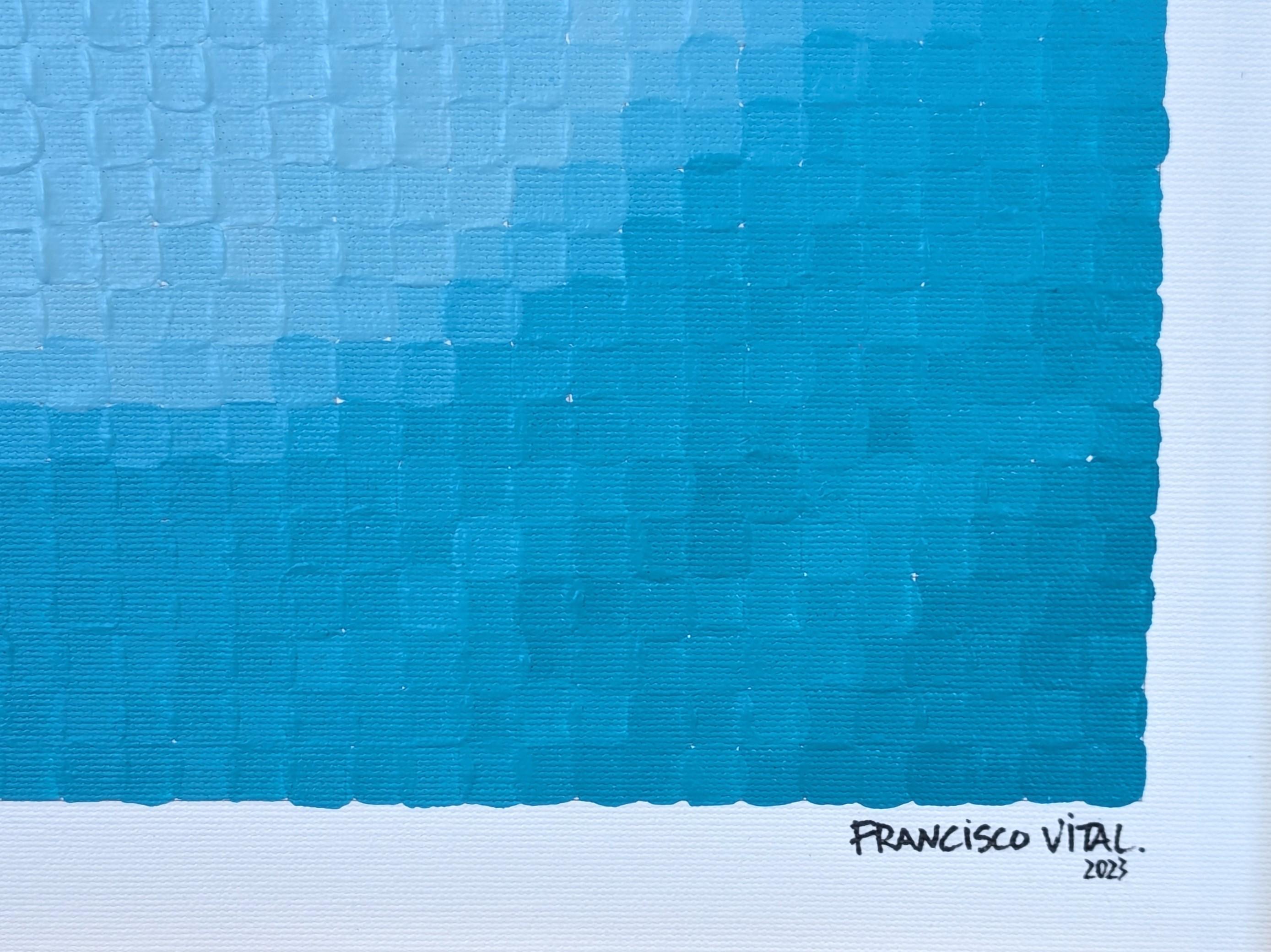 Peinture Pixel Contemporaine 