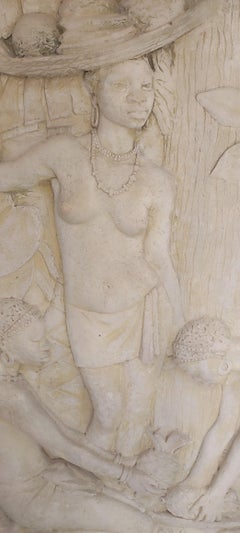 Francisco Xavier de Viveiros Costa (1914/1997) Low relief , dated 1941, signed