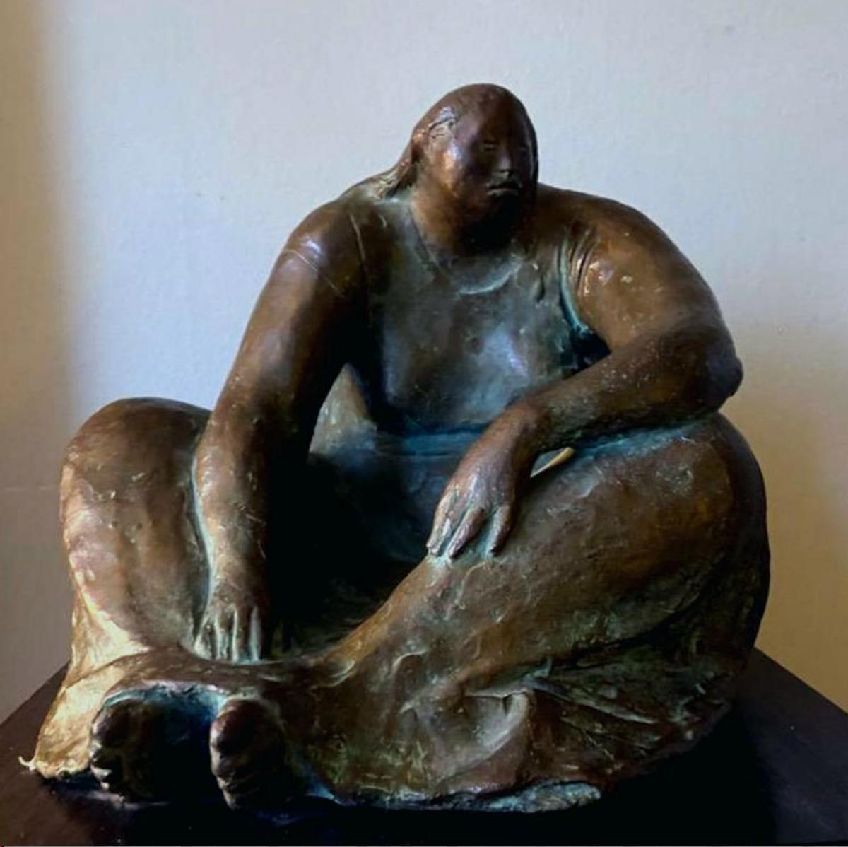 Francisco Zuniga Bronze Sculpture, 1965, 