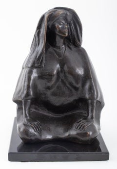 Francisco Zuniga "La Calera" Scultura in bronzo