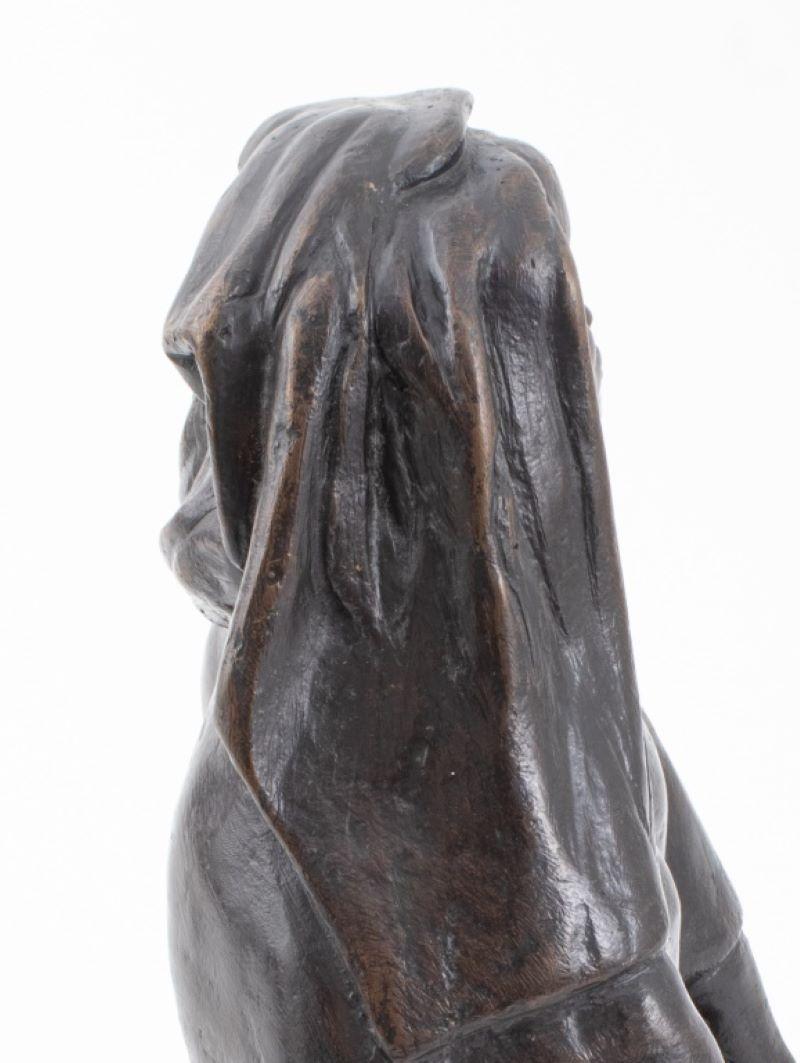 20ième siècle Sculpture en bronze 