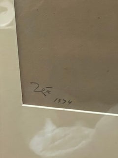 Francisco Zúñiga Offset Reproduction Part of 20 Drawings Portfolio, Martha 1974.