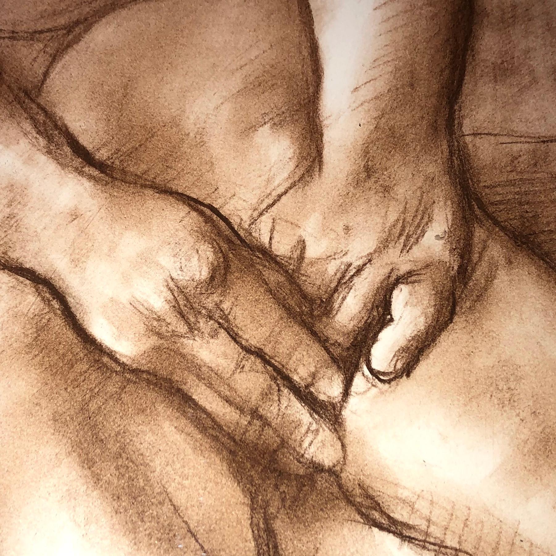 Francisco Zúñiga (mexicano, 1912-1998) Desnudo sentado con las piernas extendidas. Esta mujer con los ojos cargados de meditación muestra una miríada de emociones, entre ellas humildad, vulnerabilidad y fatiga. La figura hace que el espectador