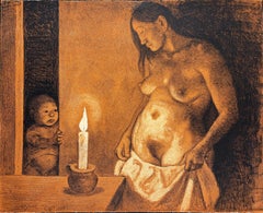 El Niño y la Vela (“The Child and the Candle”), by Francisco Zúñiga