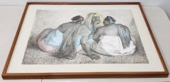 Grupo de Mujeres Sentadas III Prova d'artista
