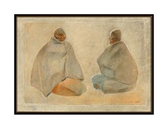 Francisco Zuniga Original Mixograph Relief Sculpture Latin Women Signed Artwork