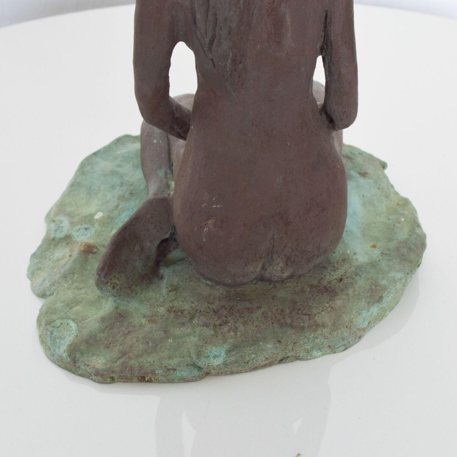 1970s Sculpture Nude Female in Cast Bronze by Mexican Sculptor 2