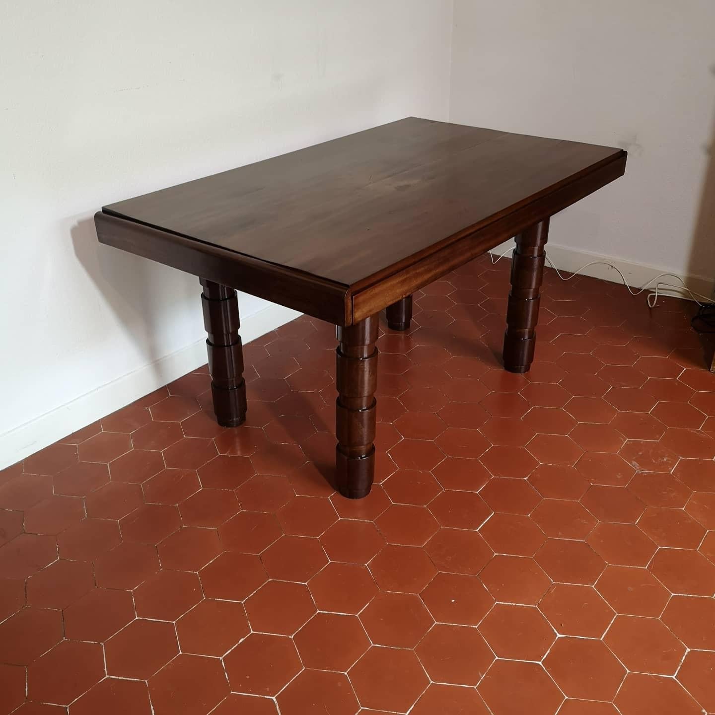 Art Deco Francisque Chaleyssin table  For Sale