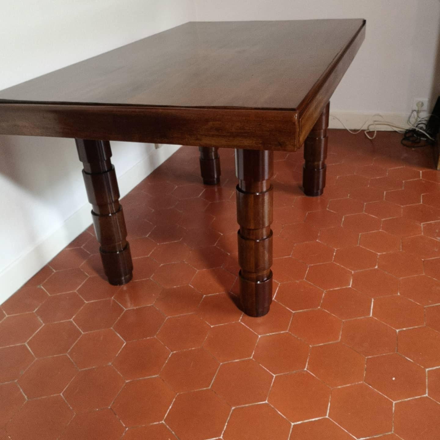 Francisque Chaleyssin table  In Good Condition For Sale In TARBES, FR