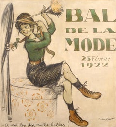 Pintura - Proyecto de cartel para la modalidad francesa