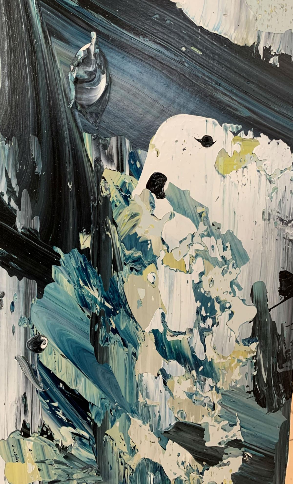 Franciszek Ledochowski Body Of Light 14 Xxi Century Abstract Painting Young Art Texture Colorful For Sale At 1stdibs