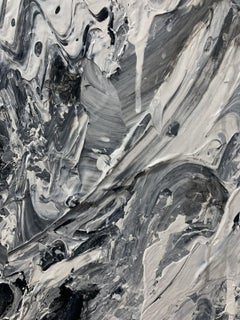 Dios de Tinder - Pintura abstracta, Textura, Colorido, Artista polaco