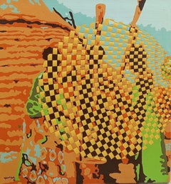 Au Village (Acrylic Painting)