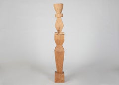 Franck Evennou, TOTEM de madera a gran escala, France, 2020