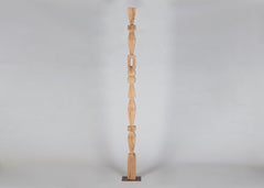 Franck Evennou, TOTEM de madera a gran escala, France, 2020