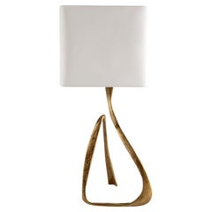 Franck Evennou, Loop - Petit, Contemporary Bronze Table Lamp, France, 2020