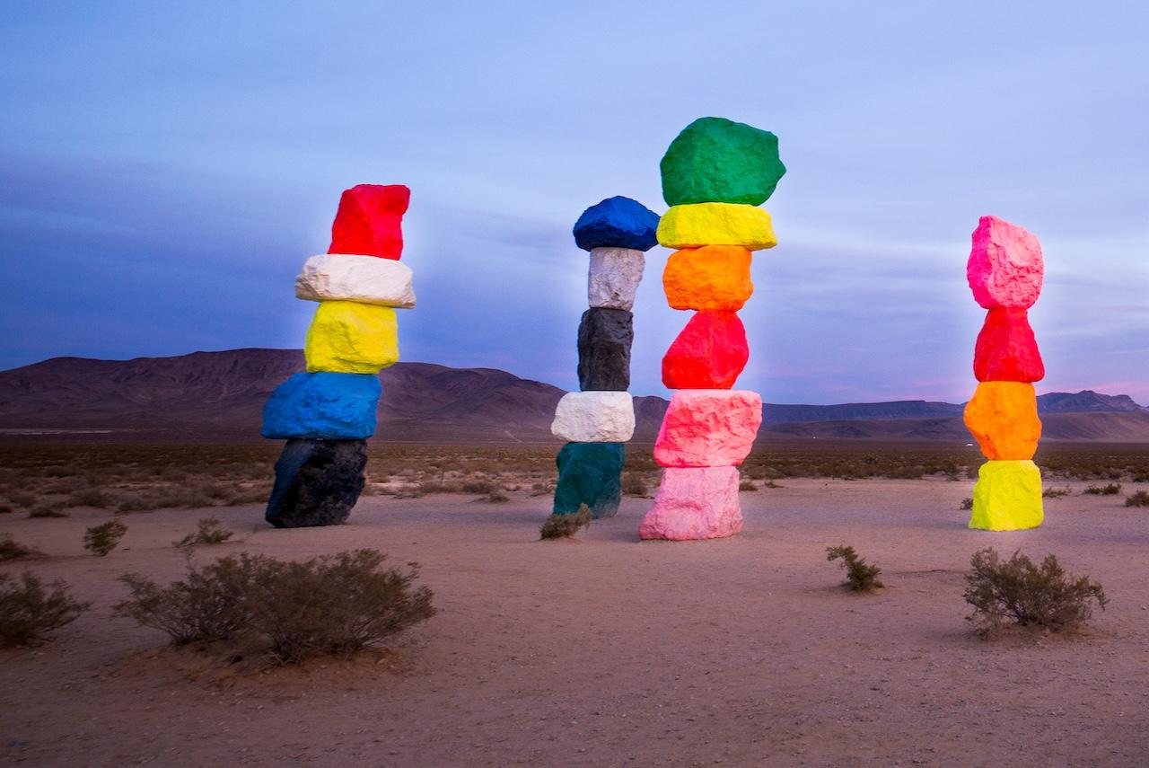 Franck Leclerc  photo Seven magic mountains For Sale 2