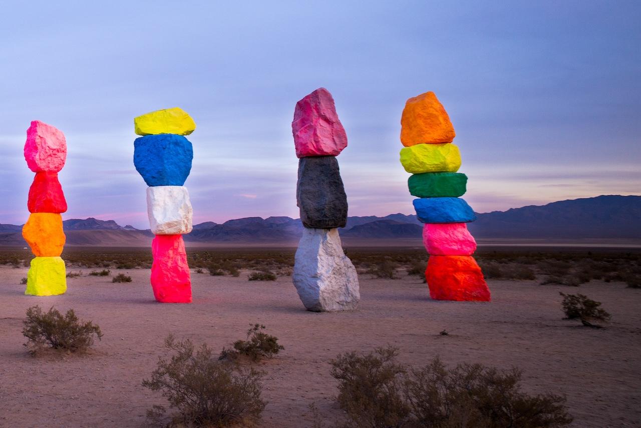 Franck Leclerc  photo Seven magic mountains For Sale 3