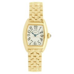 Franck Mueller 18 Karat Yellow Gold Tonneau Curvex 22mm