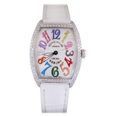 Franck Muller Master of Complications en or 18 carats Color Dreams Diamond B&P