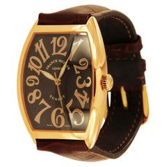 Franck Muller 18 Karat Rose Gold Curvex Sunset Watch 6850 SC