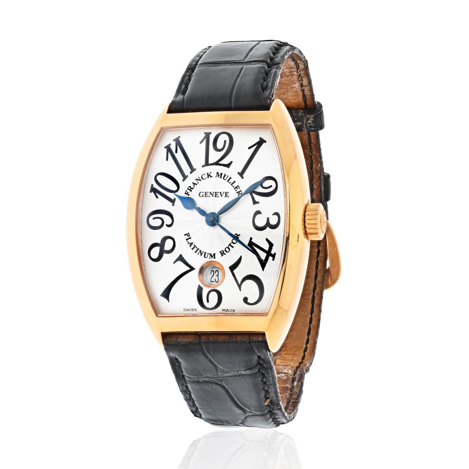 Franck Muller: 18 Karat Roségold Uhr Master Of Complications 7851 1