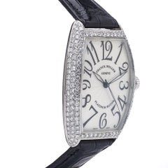 Franck Muller 6850 SC D – 18kt White Gold with Factory Diamond Bezel