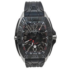 Franck Muller Titane noir Grand Prix 9900 SC GP Automatique Montre-bracelet homme 43mm