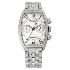 Franck Muller Casablanc5850 CC  Edelstahl mit weißem Zifferblatt 39mm Uhr