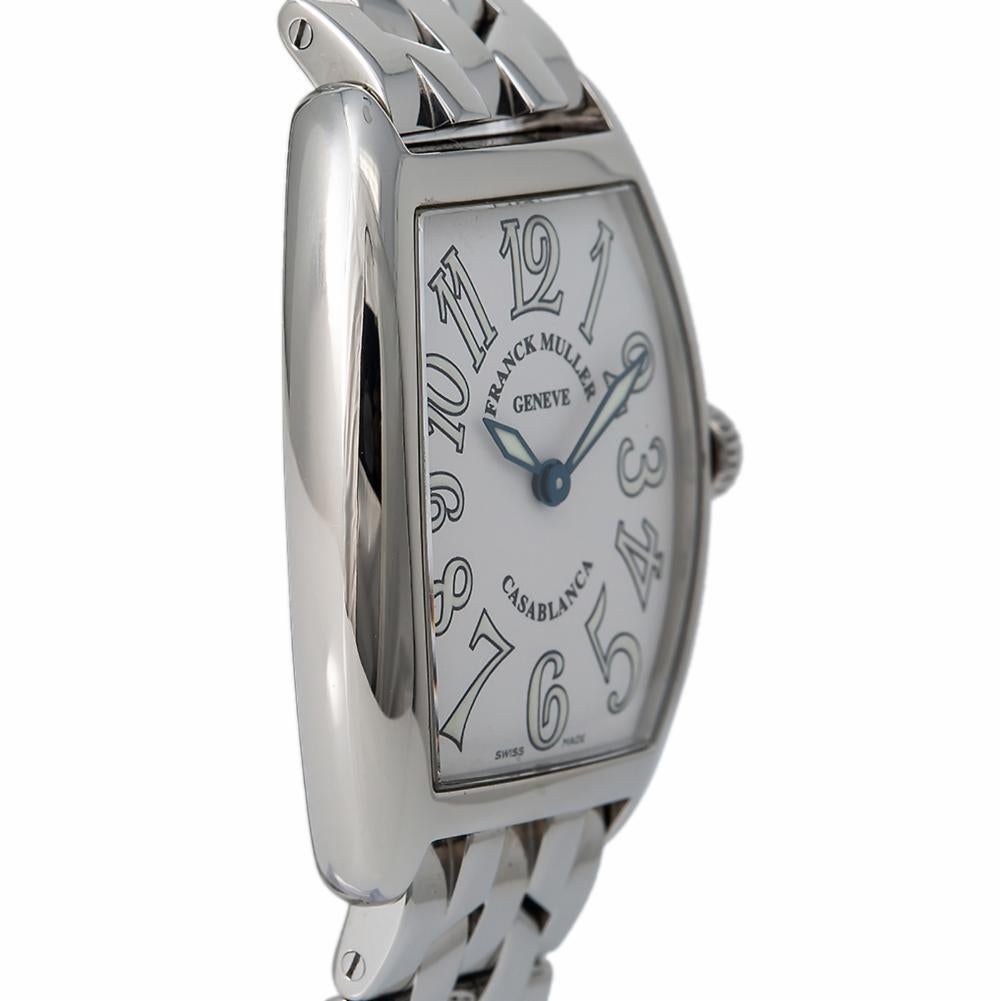 Franck Muller Casablanca 1752 QZ:: weißes Zifferblatt:: zertifiziert 1