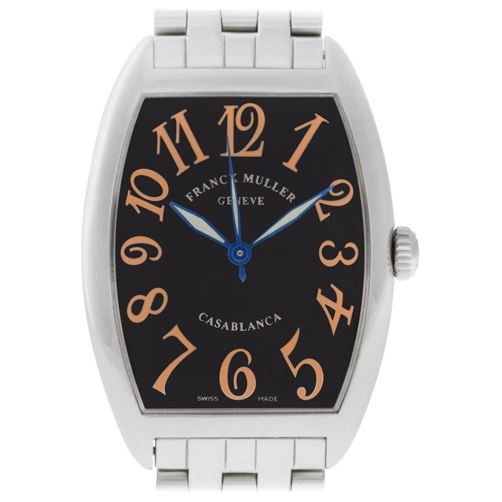 Franck Muller Casablanca 2852 Stainless Steel Auto Watch For Sale
