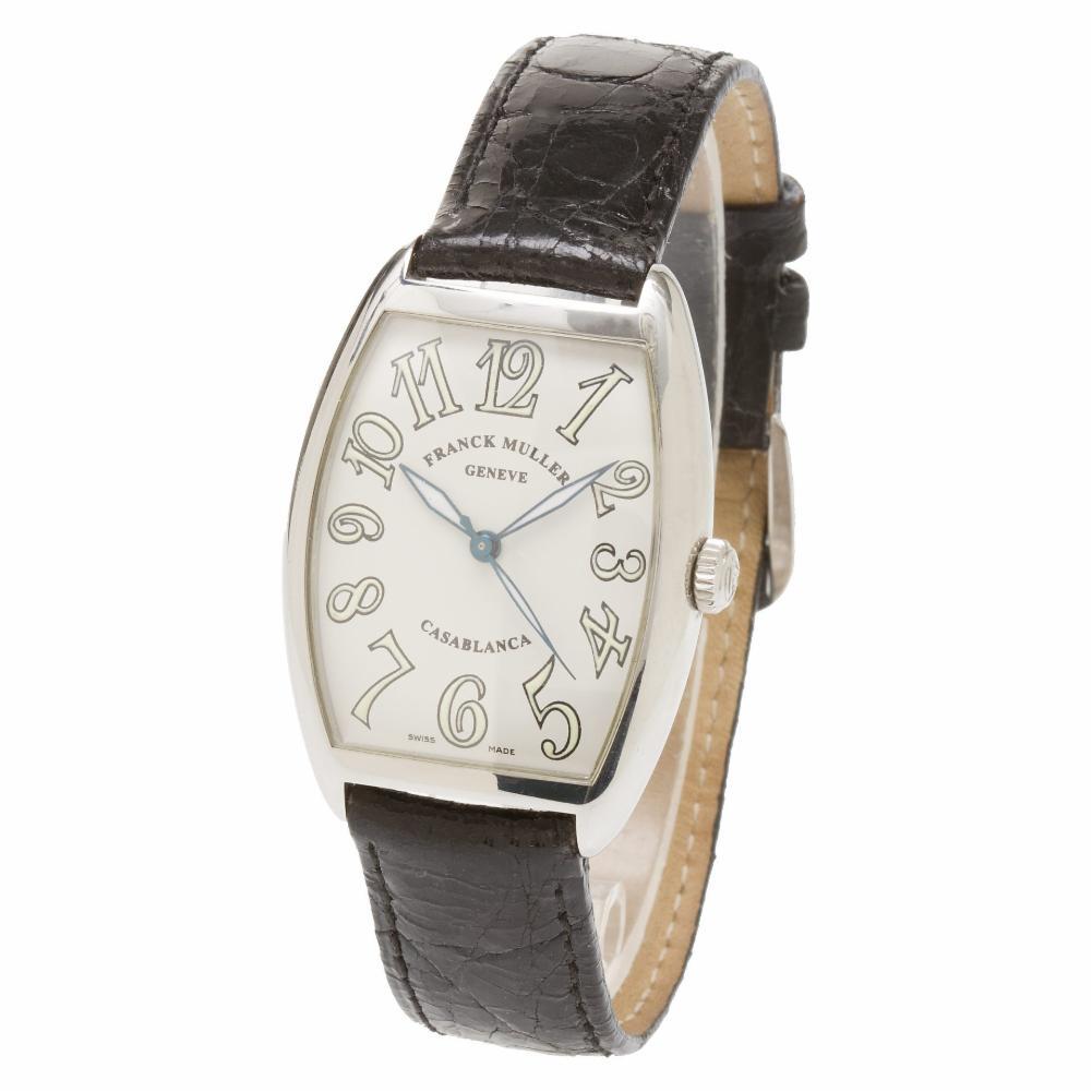 Contemporary Franck Muller Casablanca 2852 WW, White Dial, Certified and Warranty