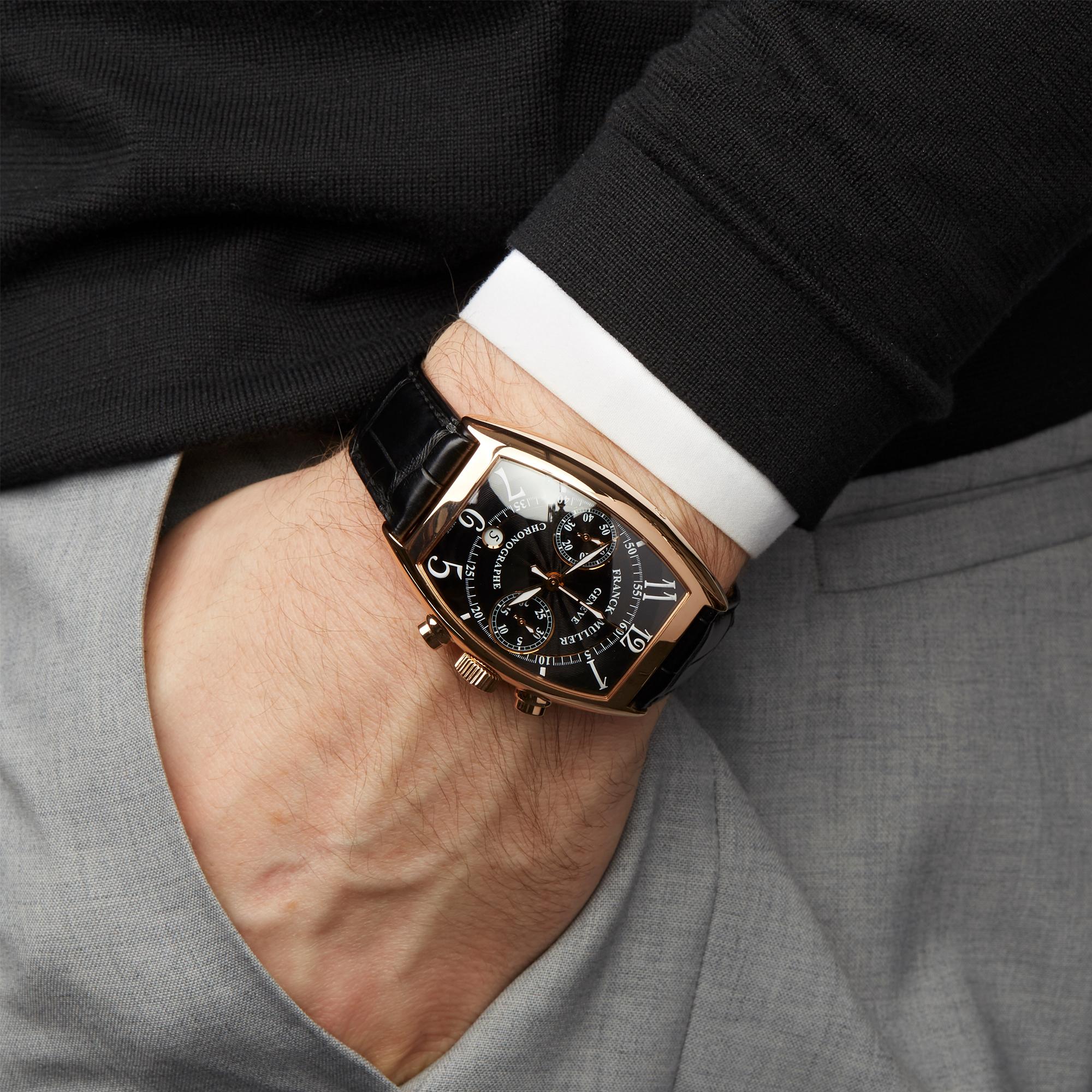Men's Franck Muller Casablanca 7880CCCDT Rose Gold Gents Wristwatch 