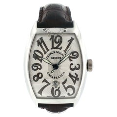 Reloj automático Franck Muller Casablanca 8880 C DT, de acero y correa de piel