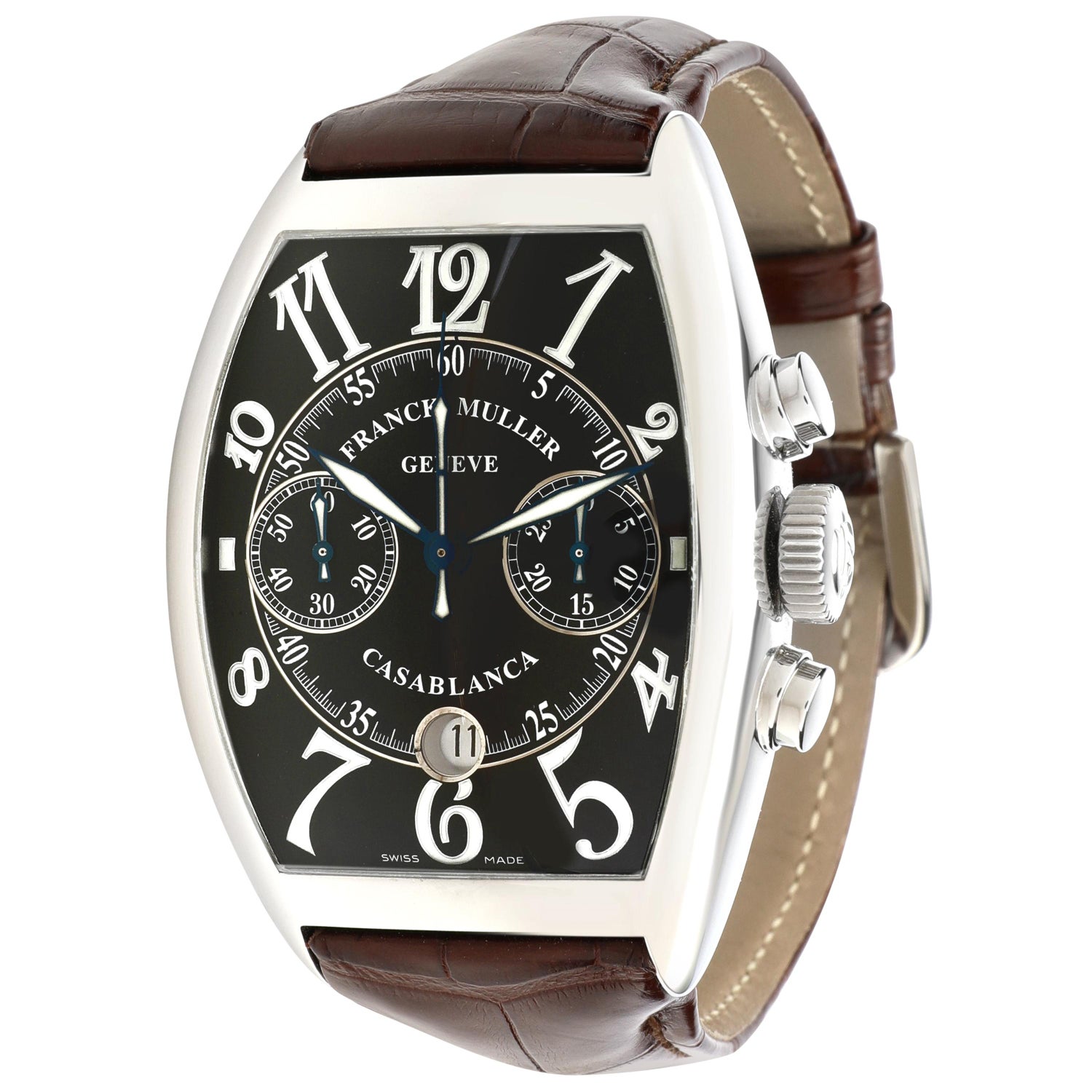 Franck Muller Casablanca 8885 C CC DT Men's Watch in Stainless Steel For  Sale at 1stDibs | franck muller casablanca 8885 c cc dt nr, franck muller  geneve 8885 c cc dt nr casablanca fiyatı