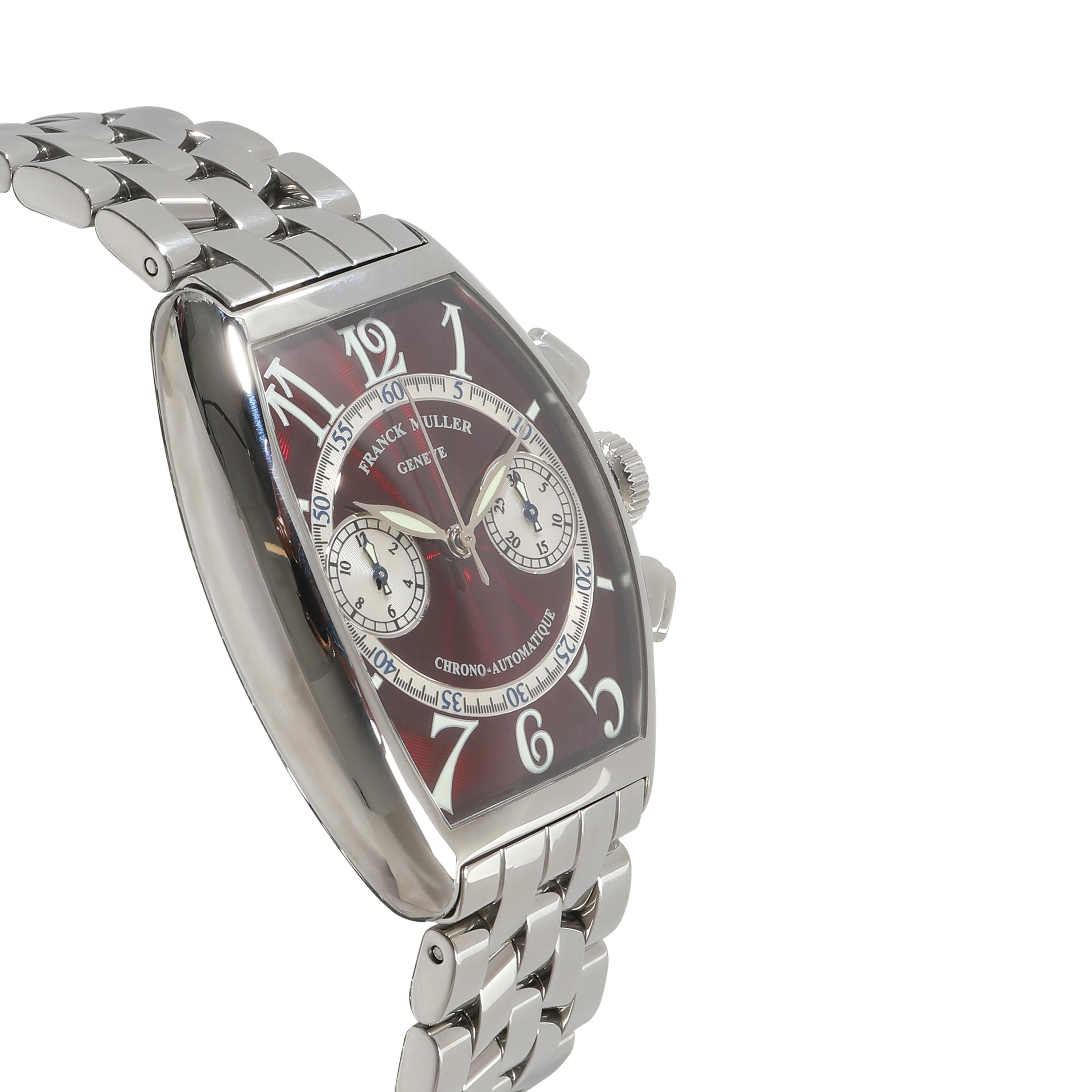 Franck Muller Casablanca Chrono 5850 CC A Unisex Watch in  Stainless Steel 1