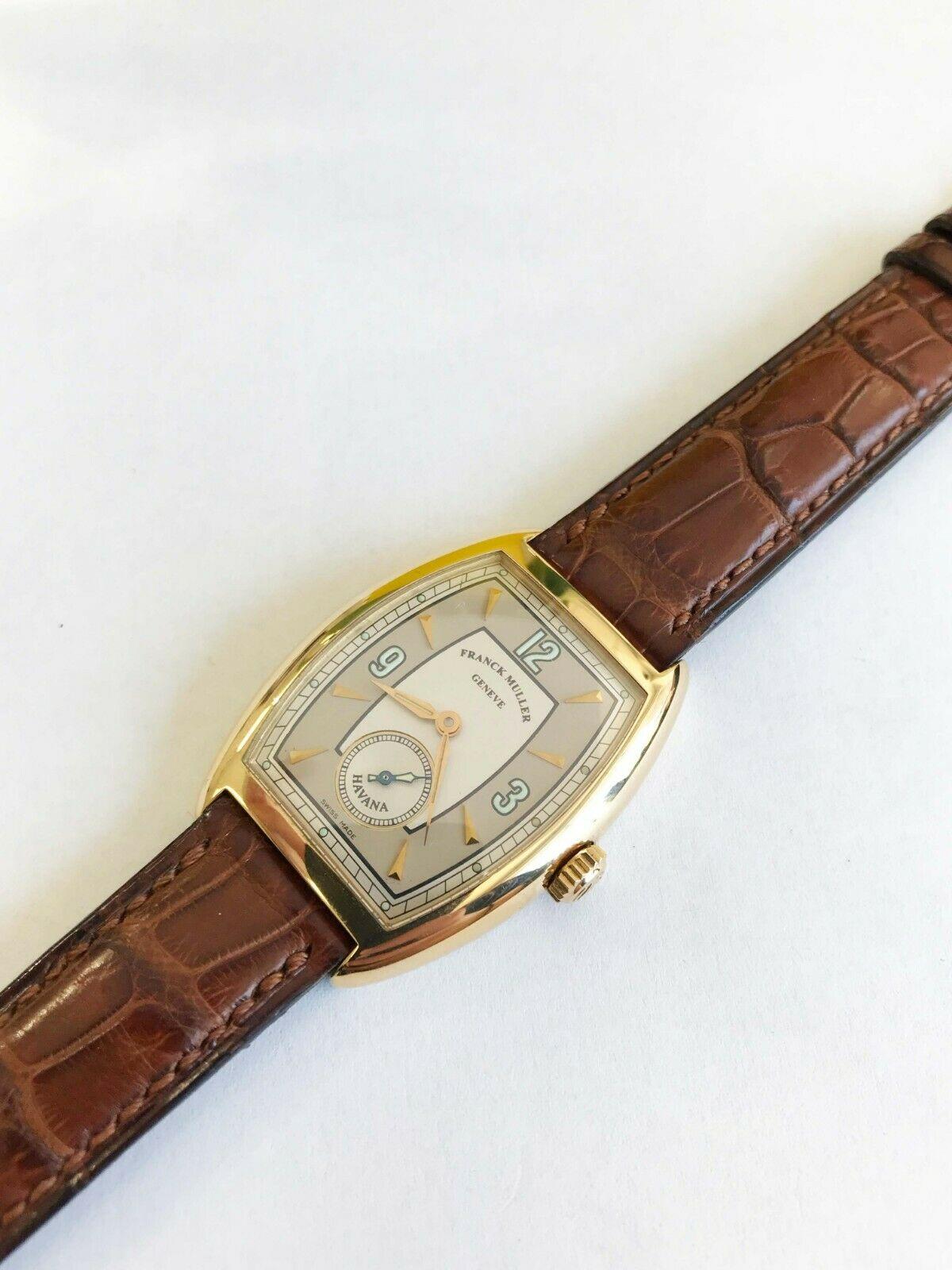 franck muller casablanca gold