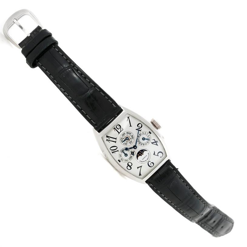 Franck Muller Casablanca Perpetual Calendar Platinum Watch 5850 QP 3