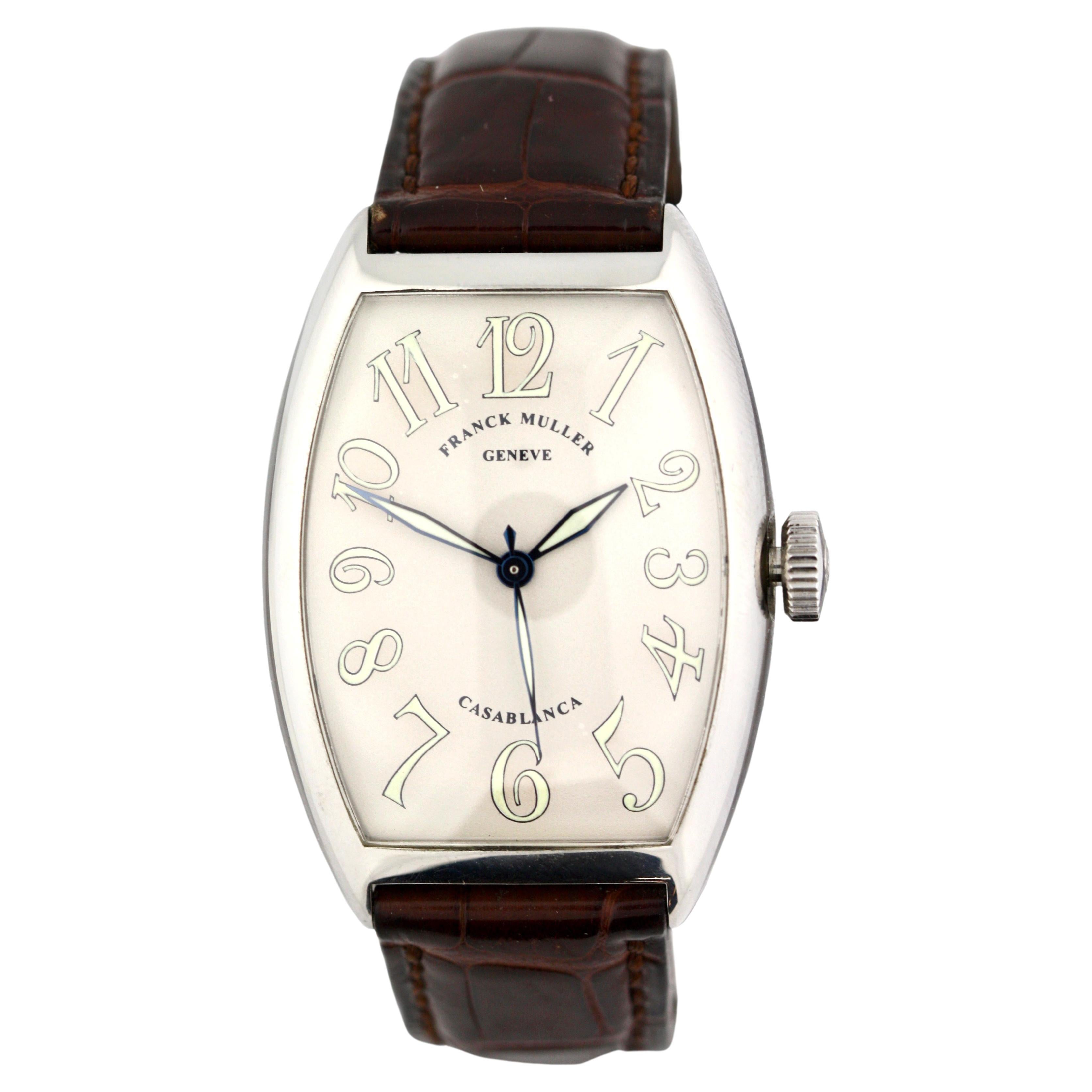 Franck Muller Casablanca, Ref. 5850 Stainless Steel Wristwatch