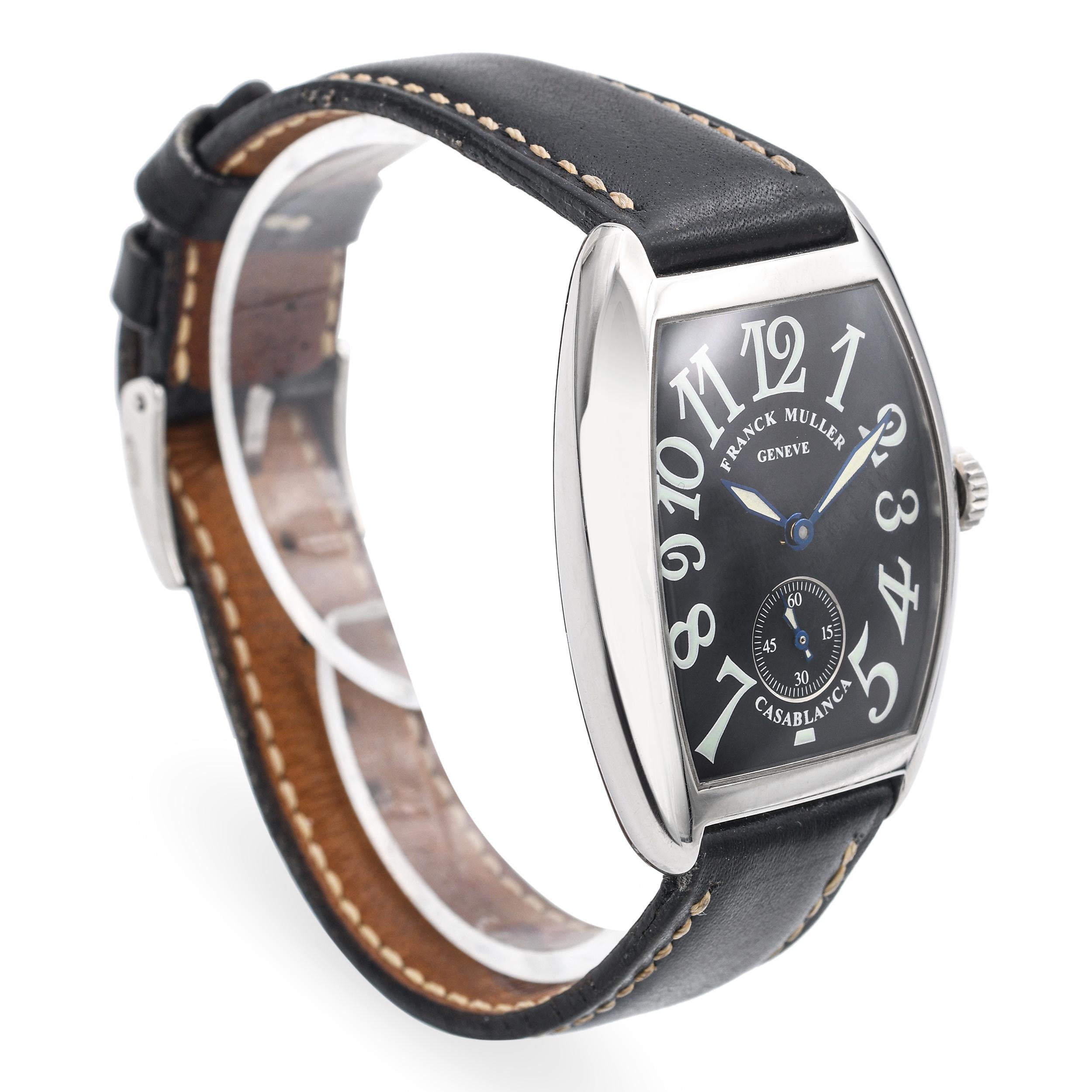 Donna Franck Muller Casablanca Orologio meccanico in acciaio inossidabile Ref. 750256 in vendita